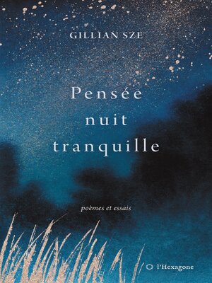 cover image of Pensée nuit tranquille